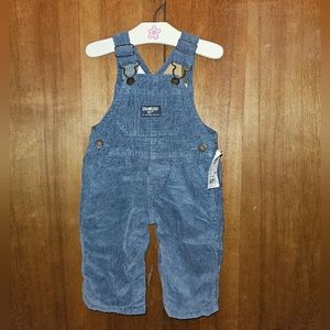 NWT Oshkosh baby corduroy overalls 6M